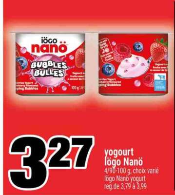 yogourt Iögo Nanö