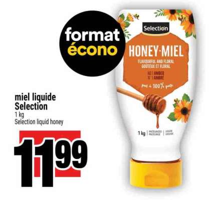 miel liquide Selection
