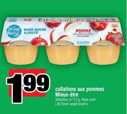 collations aux pommes Mieux-être