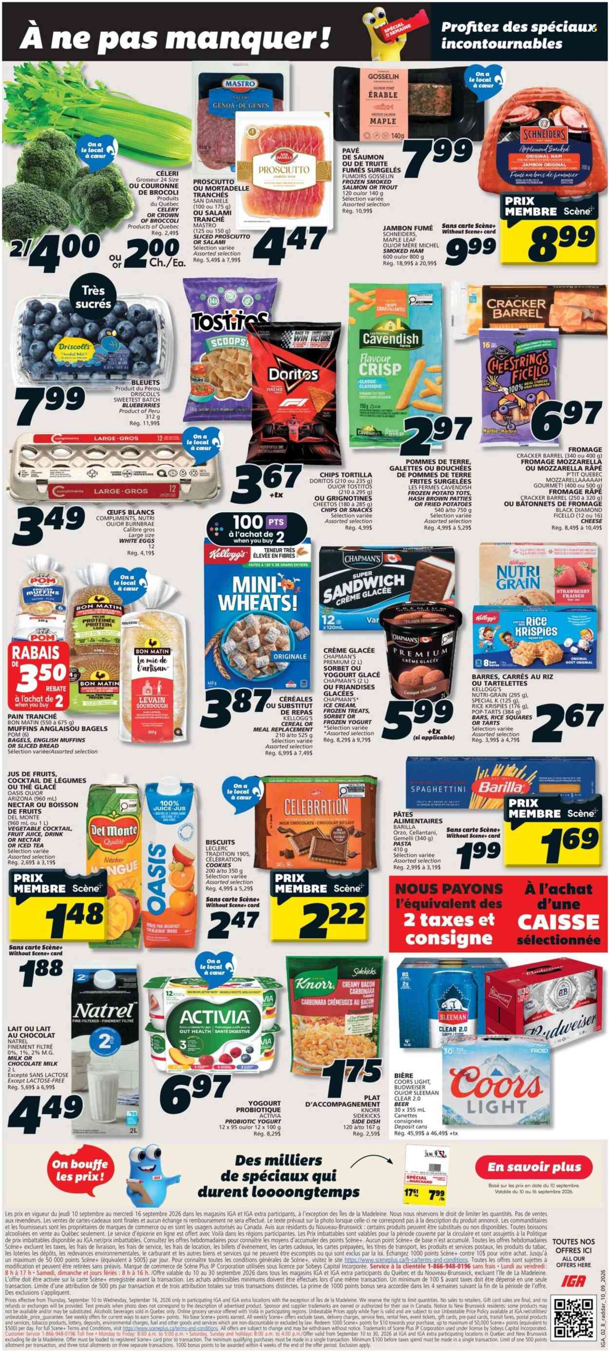IGA flyer  - September 10, 2026 - September 16, 2026. Page 2