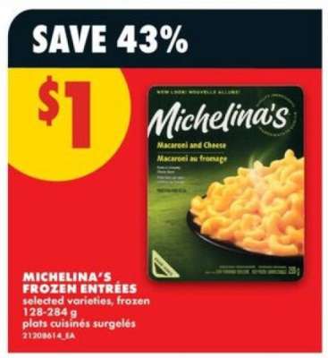 MICHELINA'S FROZEN ENTREES