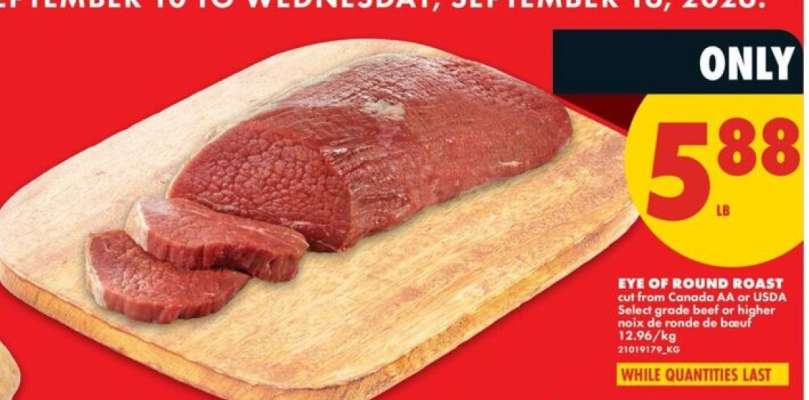 EYE OF ROUND ROAST