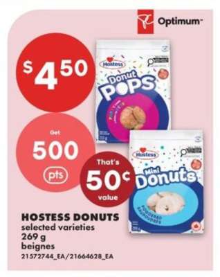 HOSTESS DONUTS