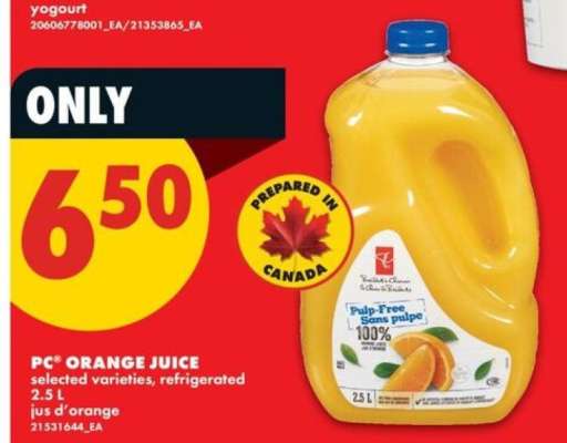 PC Orange Juice