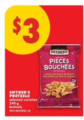 SNYDER'S PRETZELS