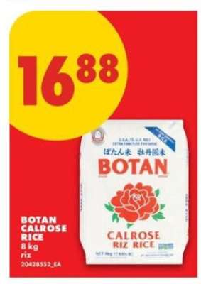 Botan Calrose Rice