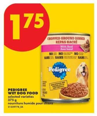 Pedigree Wet Dog Food
