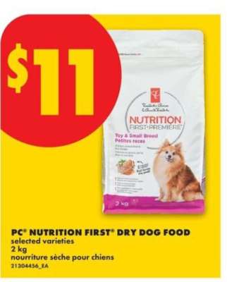 PC Nutrition First Dry Dog Food
