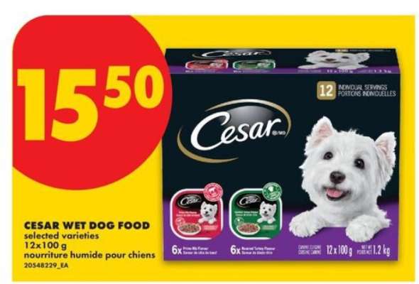 Cesar Wet Dog Food