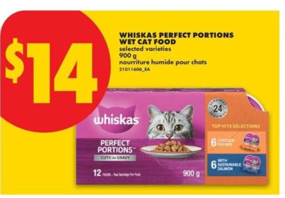 Whiskas Perfect Portions wet cat food