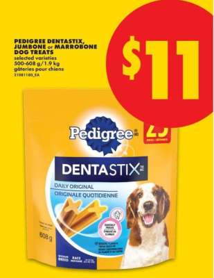Pedigree Dentastix, Jumbone or Marrobone Dog Treats