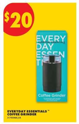 EVERYDAY ESSENTIALS COFFEE GRINDER
