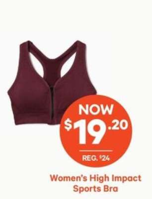 Women's High Impact Sports Bra