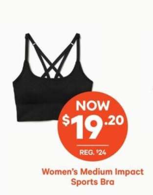 Women's Medium Impact Sports Bra