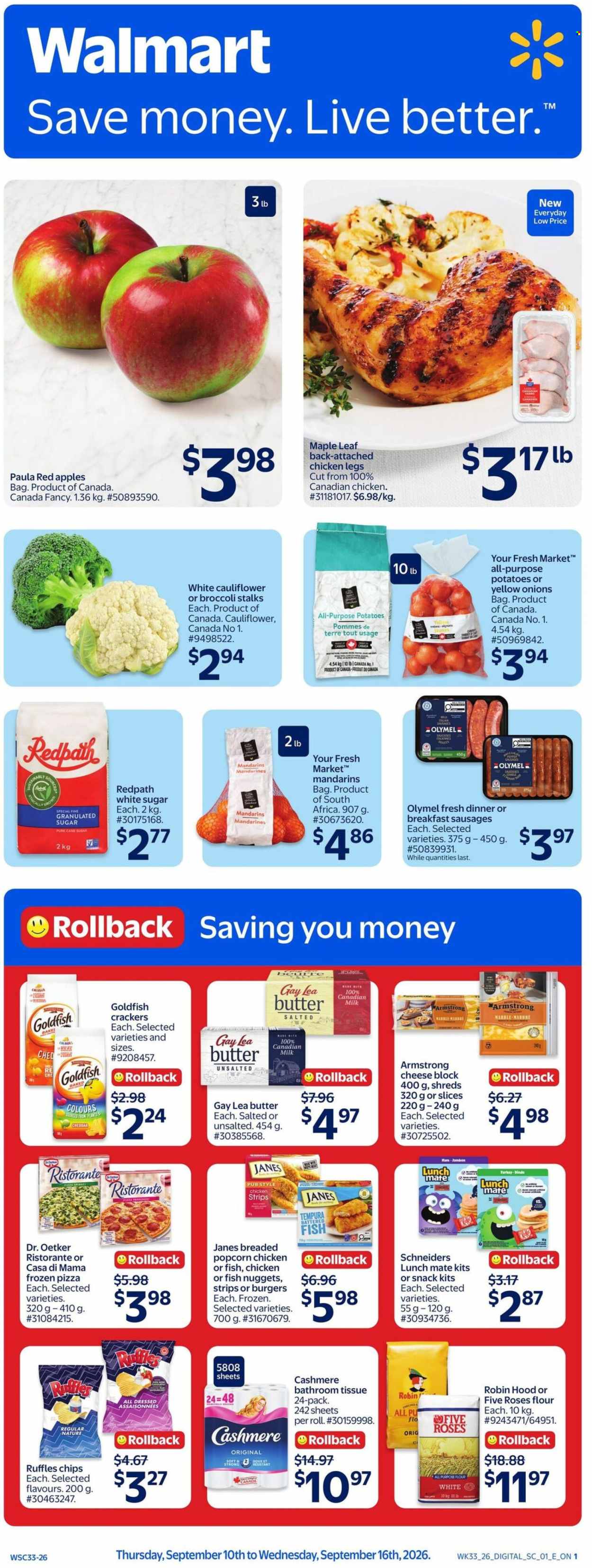 Walmart flyer  - September 10, 2026 - September 16, 2026. Page 1