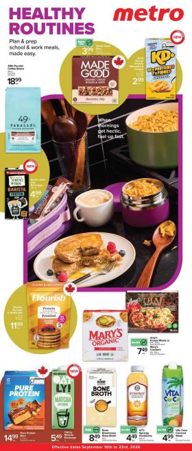 Metro - Health and Wellness Digital Specialty Flyer