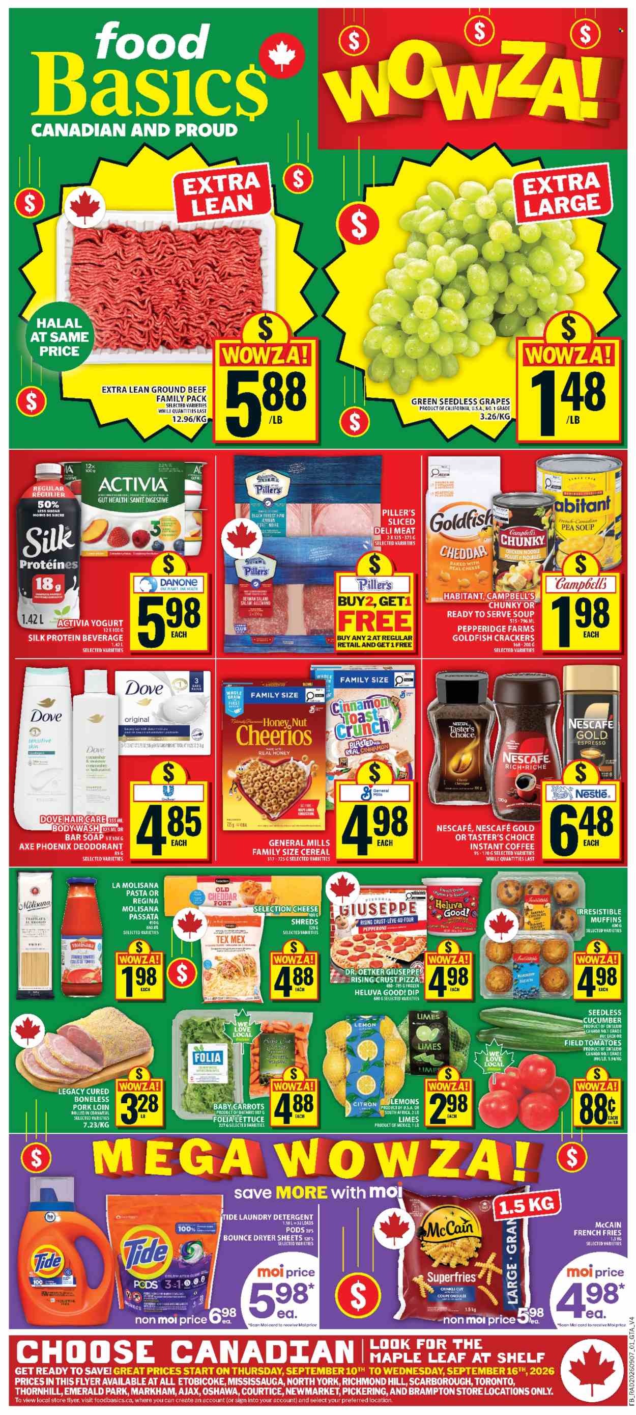 Food Basics flyer  - September 10, 2026 - September 16, 2026. Page 1