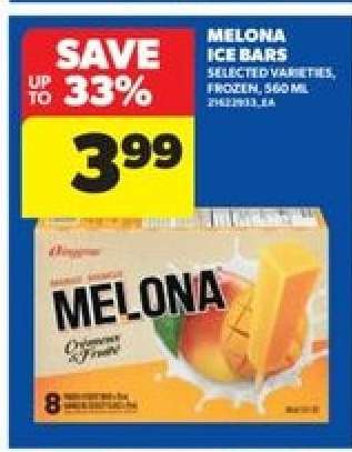 MELONA ICE BARS