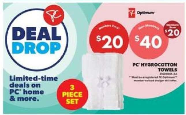 PC Hygrocotton Towels