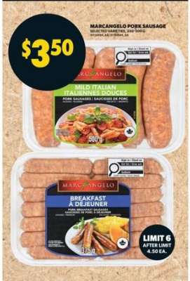 Marcangelo Pork Sausage