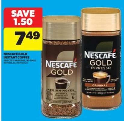 NESCAFÉ GOLD INSTANT COFFEE