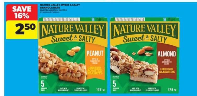 Nature Valley Sweet & Salty Granola Bars