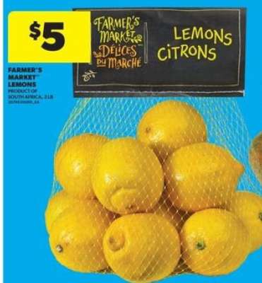 Farmer's Market Lemons