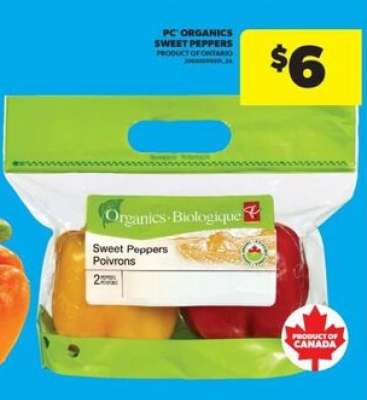 PC Organics Sweet Peppers
