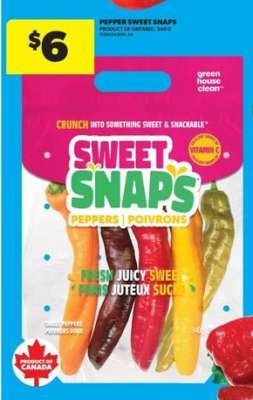 Sweet Snaps Peppers