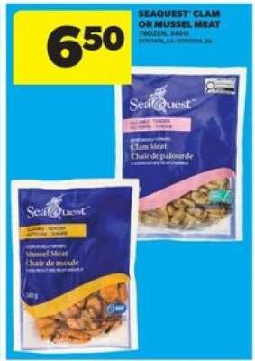 SEAQUEST Clam or Mussel Meat