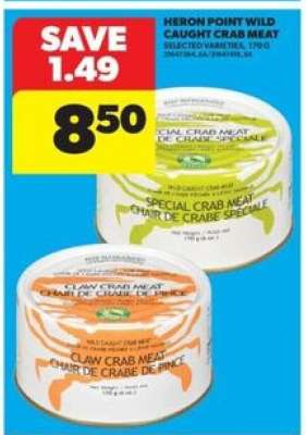 Heron Point Wild Caught Crab Meat