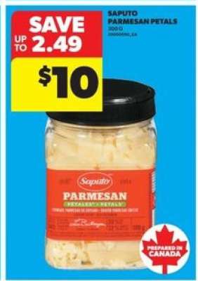 Saputo Parmesan Petals