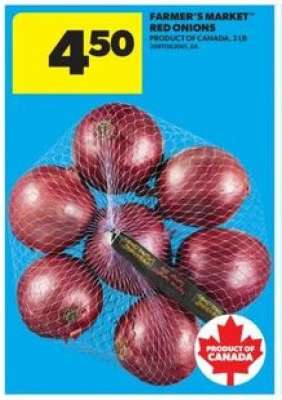 Farmer's Market Red Onions