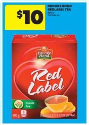 BROOKE BOND RED LABEL TEA