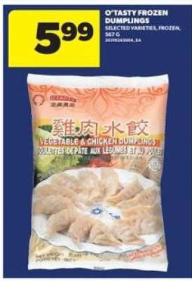 O'Tasty Frozen Dumplings