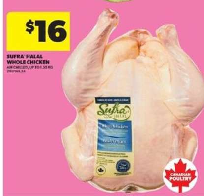 SUFRA HALAL WHOLE CHICKEN