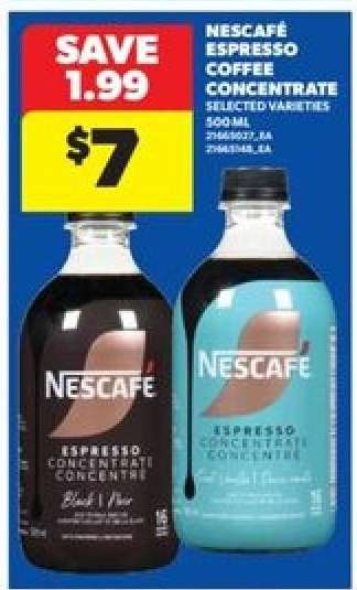 NESCAFÉ Espresso Coffee Concentrate