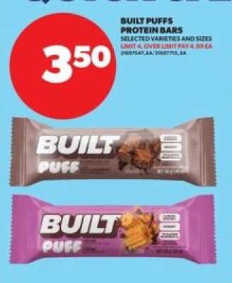 Built Puffs Protein Bars
