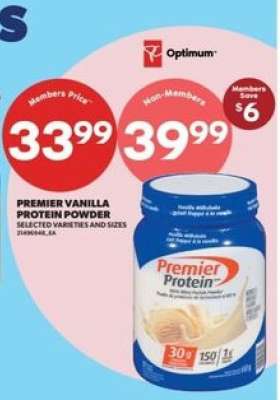 Premier Vanilla Protein Powder