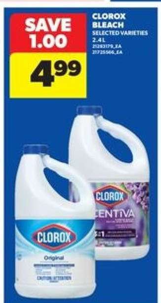 CLOROX BLEACH