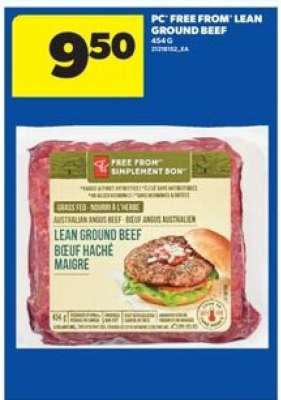 PC® Free From® Lean Ground Beef