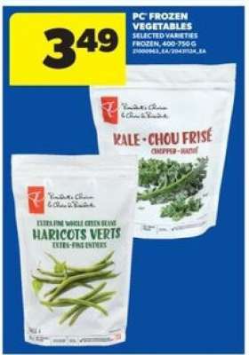 PC FROZEN VEGETABLES