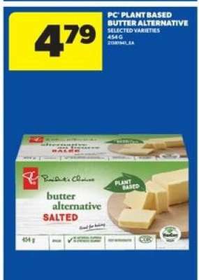 PC Plant Based Butter Alternative