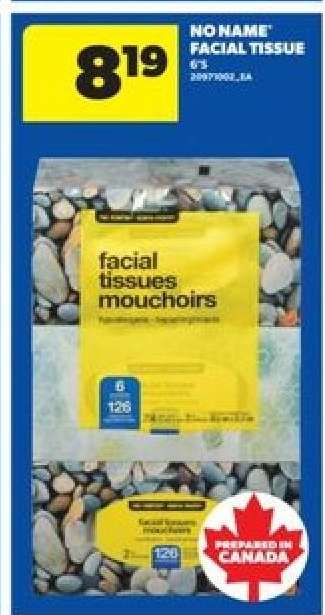 NO NAME* FACIAL TISSUE
