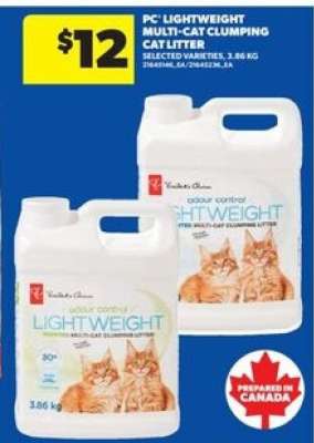 PC Lightweight Multi-Cat Clumping Cat Litter