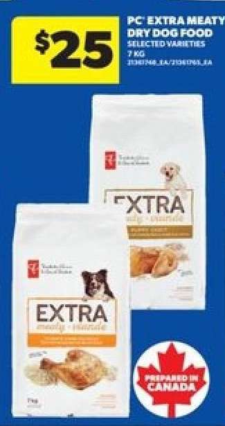 PC Extra Meaty Dry Dog Food