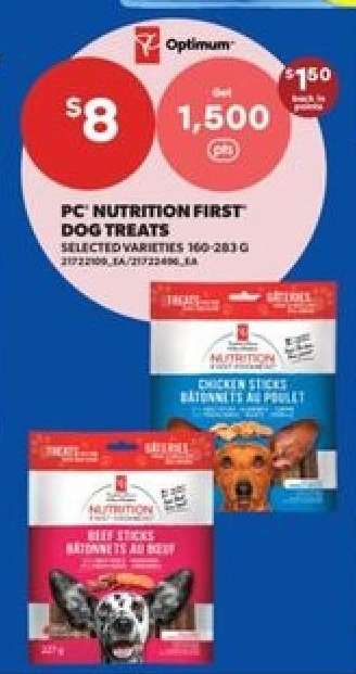 PC Nutrition First Dog Treats