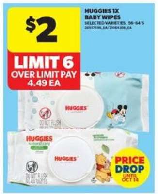 Huggies 1x Baby Wipes