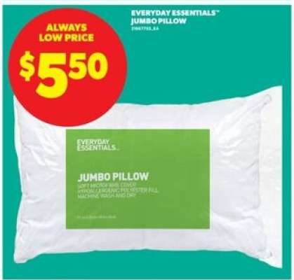EVERYDAY ESSENTIALS™ Jumbo Pillow