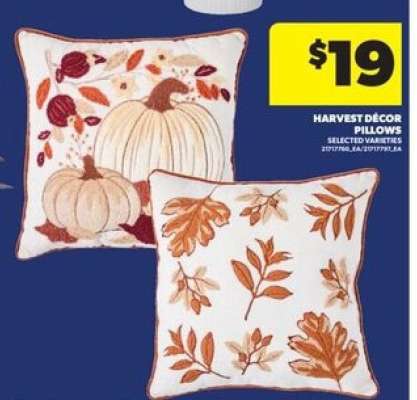 Harvest Décor Pillows